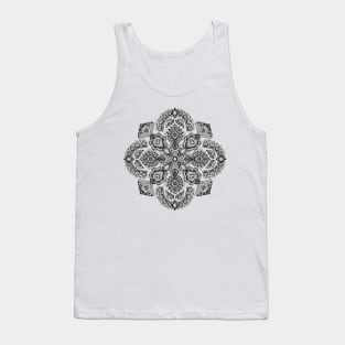 Pattern in Black & White Tank Top